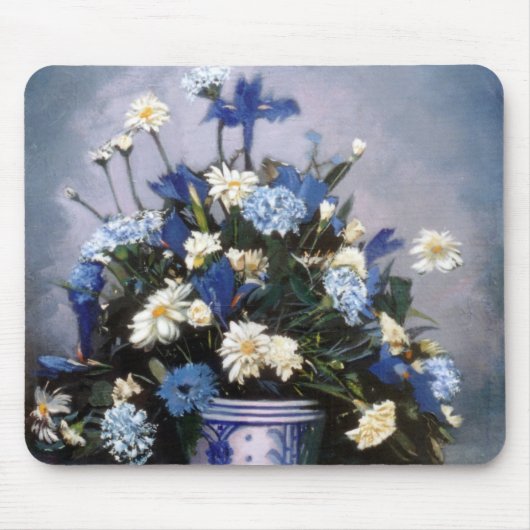 Bodegón de flores/Stillleben von Blume Mousepad (Vorne)