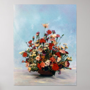 Bodegón de flores/Stillleben von Blume Poster
