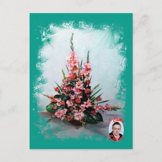 Bodegón de flores/Stillleben von Blume Postkarte (Vorderseite)