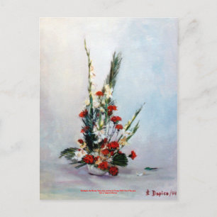 Bodegón de flores/Stillleben von Blume Postkarte