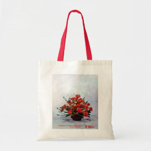 Bodegón de flores/Stillleben von Blume Tragetasche