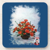 Bodegón de flores/Stillleben von Blume Untersetzer (Vorderseite)