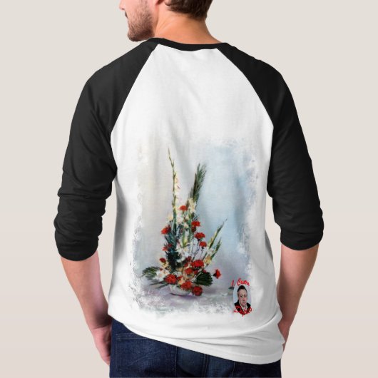 Bodegón de flores T-Shirt (Rückseite)