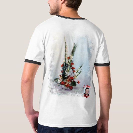 Bodegón de flores T-Shirt (Rückseite)