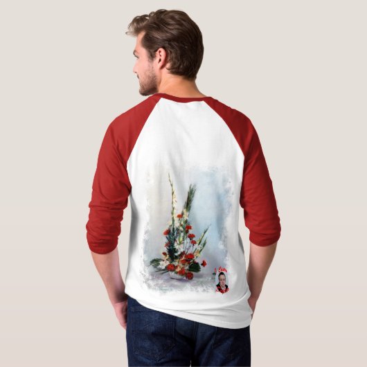 Bodegón de flores T-Shirt (Schwarz voll)