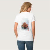 Bodegón de flores T-Shirt (Rückseite Vollansicht)