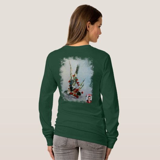 Bodegón de flores T-Shirt (Schwarz voll)