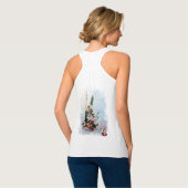 Bodegón de flores tank top (Rückseite Vollansicht)
