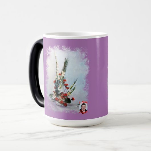 Bodegón de flores verwandlungstasse (Vorderseite Links)