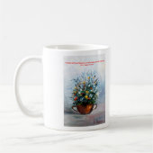 Bodegón der Blumen/Still life of flowers Kaffeetasse (Links)
