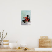 Bodegón der Blumen/Still life of flowers Poster (Küche)