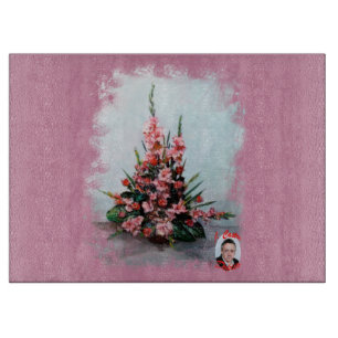 Bodegón der Blumen/Still life of flowers Schneidebrett