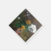 Bodegón der Blumen/Still life of flowers Serviette (Ecke)