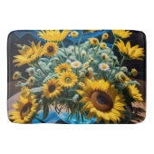 Bodegón Flores y Noche 1 - 001 Badematte (Vorderseite)