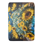 Bodegón Flores y Noche 1 - 001 Badematte (Vorderseite Vertikal)