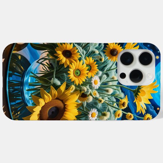 Bodegón Flores y Noche 1 - 001 Case-Mate iPhone Hülle (Rückseite (Horizontal))