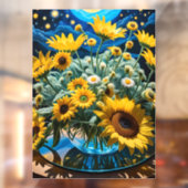 Bodegón Flores y Noche 1 - 001 Fensteraufkleber (Blatt 2)