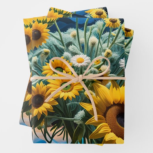 Bodegón Flores y Noche 1 - 001 Geschenkpapier Set (Beispiel)