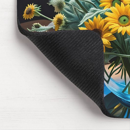 Bodegón Flores y Noche 1 - 001 Mousepad (Ecke)