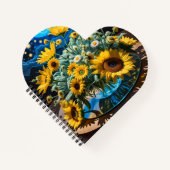 Bodegón Flores y Noche 1 - 001 Notizblock (Vorderseite)