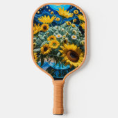 Bodegón Flores y Noche 1 - 001 Pickleball Schläger (Rückseite)