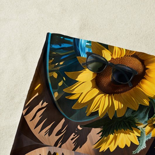 Bodegón Flores y Noche 1 - 001 Strandtuch (Beispiel)