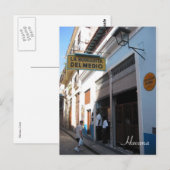 Bodeguita havana postkarte (Vorne/Hinten)