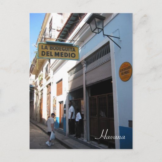 Bodeguita havana postkarte (Vorderseite)
