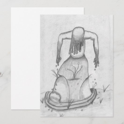 Boden Feiertagskarte (Vorne/Hinten)