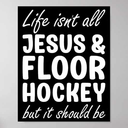 Boden-Hockey für Männer oder Frauen Ich liebe Bode Poster (Vorne)