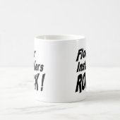 Boden-Installateur-Felsen! Tasse (Mittel)