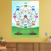 Boden Leinwanddruck (Insitu (Wohnzimmer))