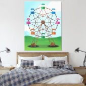 Boden Leinwanddruck (Insitu (Schlafzimmer))