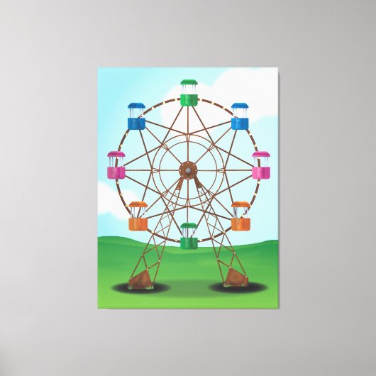 Boden Leinwanddruck (Vorderseite)