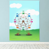 Boden Leinwanddruck (Insitu (Holzboden))