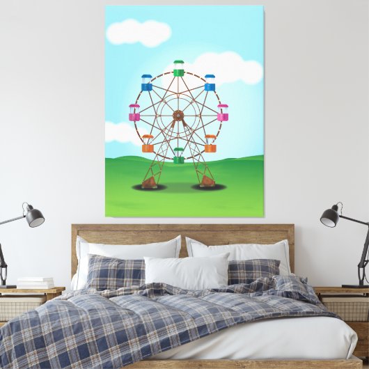 Boden Leinwanddruck (Insitu (Schlafzimmer))