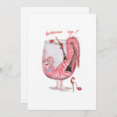 Boden oben, Tony Farandes-Einladung Einladung (Vorne/Hinten)