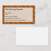 Boden-Reinigungs-und Bodenbelag-Dienstleistungen Visitenkarte (Vorne/Hinten)
