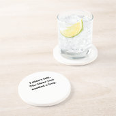 Boden-Umarmung Getränkeuntersetzer (Seite)