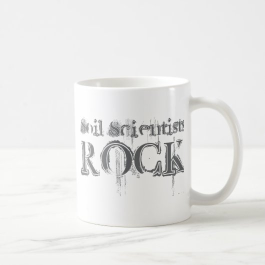 Boden-Wissenschaftler-Felsen Kaffeetasse (Rechts)