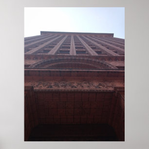 Bodenansicht des Guaranty Building Poster