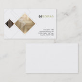 Bodenbelag-Visitenkarte Visitenkarte (Vorne/Hinten)