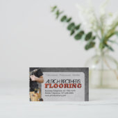 BODENBELAG-VISITENKARTE VISITENKARTE (Stehend Vorderseite)