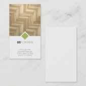 Bodenbelag-Visitenkarte Visitenkarte (Vorne/Hinten)