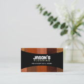 Bodenbelag-Visitenkarten Visitenkarte (Stehend Vorderseite)