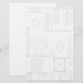 Bodenbeschaffenheit Briefpapier (Vorne/Hinten)