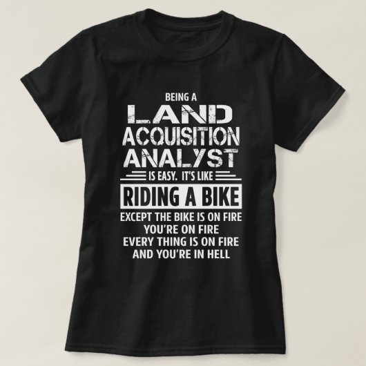 Bodenbeschaffungsanalyst T-Shirt (Design vorne)
