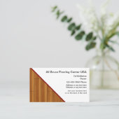 Bodendienste - Visitenkarten Visitenkarte (Stehend Vorderseite)