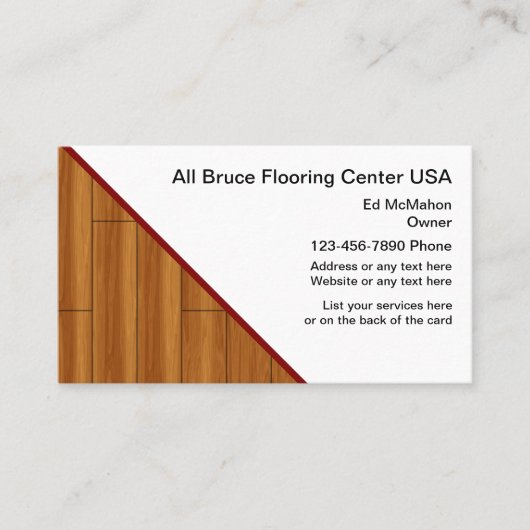 Bodendienste - Visitenkarten Visitenkarte (Vorderseite)