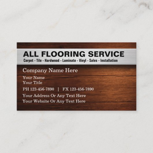 Bodendienste - Visitenkarten Visitenkarte (Vorderseite)